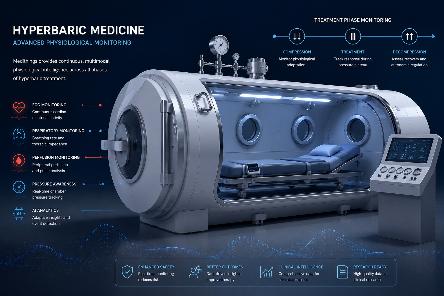 Hyperbaric monitoring